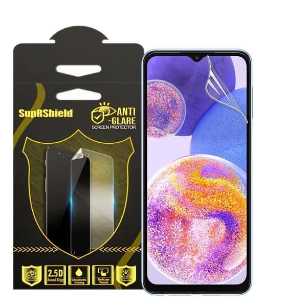 (3 Pack) Samsung Galaxy A23 4G Anti Glare Matte Plastic Soft Pet Screen Protector Film Guard (3 Pack) Samsung Galaxy A23 4G Anti Glare Matte Plastic Soft Pet Screen Protector Film Guard
